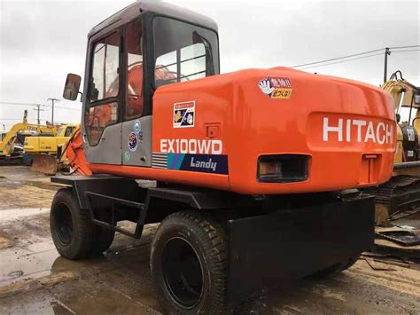 Used Wheel Excavator Hitachi Ex Wd Mobile Ton Excavators