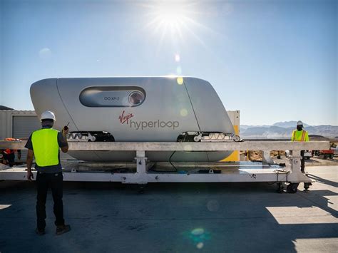 Virgin Hyperloop Does First Test With Human Passengers Reaches 100 MPH