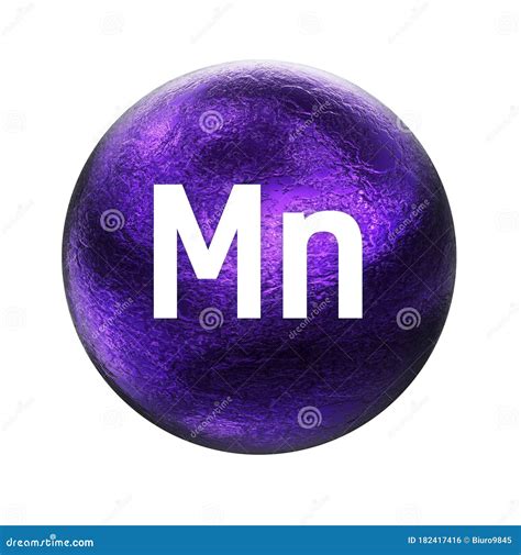 Manganese Symbol Hexagon Frame Royalty-Free Stock Photo | CartoonDealer ...