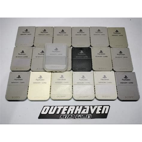 original ps memory card mb standard colors japan import shopee