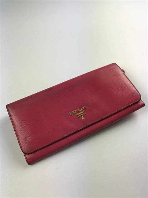 Prada Prada Saffiano Long Wallet Grailed