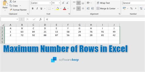 How To Limit Rows And Columns In An Excel Worksheet