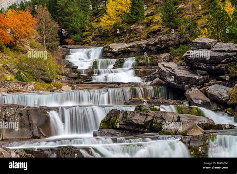 Gradas De Soaso Waterfall Ordesa And Monte Perdido National Park