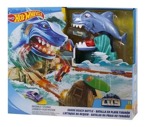 Pista Hot Wheels Ataque Do Tubarão Mattel Parcelamento sem juros