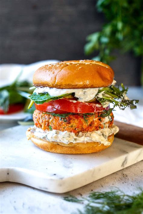 Best salmon burger – Artofit