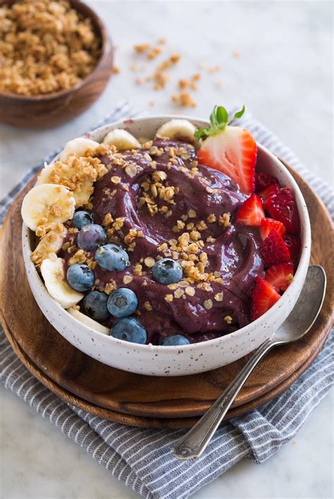 Acai Bowl Recipe {Blender or Food Processor Option} - Cooking Classy