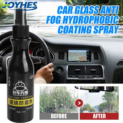 100ml Car Glass Hydrophobic Anti Rain Anti Fog Agent Front Windshield Rain Waterproof Spray Anti