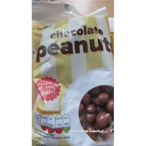 Ile Kcal Ma Orzeszki Ziemne W Czekoladzie Chocolate Peanuts Wilko