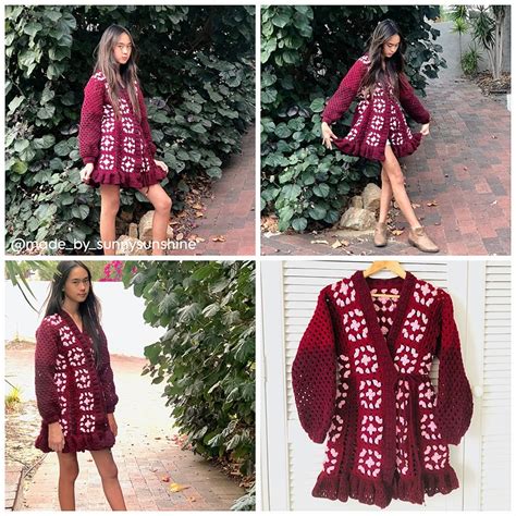 Nostalgia Wrap Around Crochet Dress Pattern By Crafters Muse