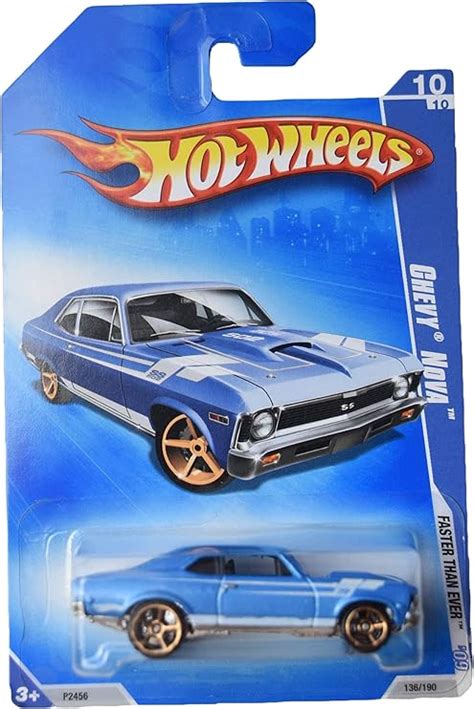 Amazon Hot Wheels Chevy Nova Faster Than Ever Toys Games