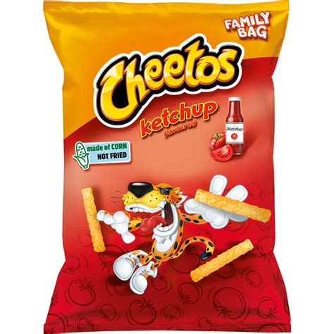 Cheetos Ketchup Flavoured Corn Crisps G Food Plus Shop Online