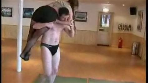 MIxed Wrestling 51 Year Old Tracey Vs Steven Clip 5 Mature Competitive REAL Wrestling