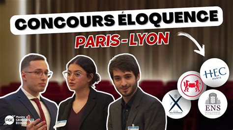 Concours éloquence des Grandes Ecoles 2024 SciencesPo HEC ENS