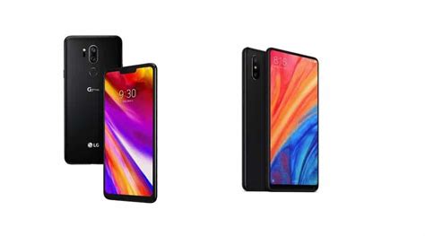 LG G7 vs. Xiaomi Mi Mix 2S