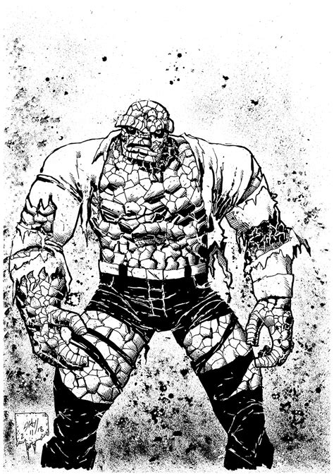 Ben Grimm The Thing By Shadowrenderer On Deviantart