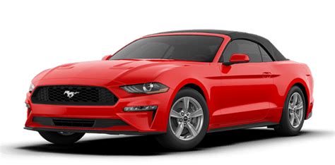 Ford Mustang Convertible Car Ecoboost Transparent PNG PNG Mart