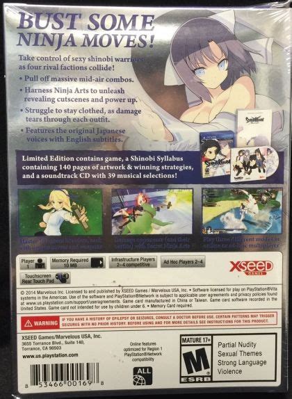 Senran Kagura Shinovi Versus Lets Get Physical Edition Double Jump