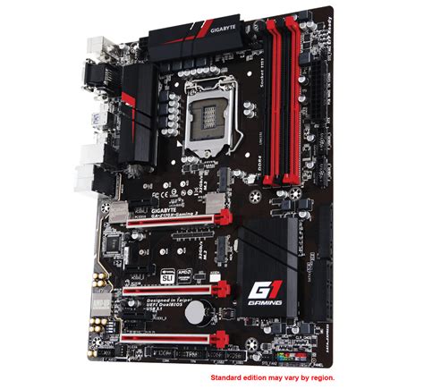 Gigabyte Ga Z X Gaming Rev Motherboard Specifications On