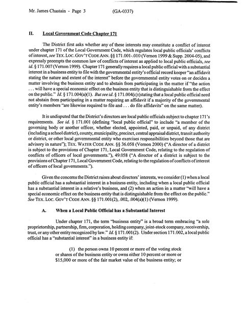Texas Attorney General Opinion: GA-0337 - Page 3 of 11 - The Portal to