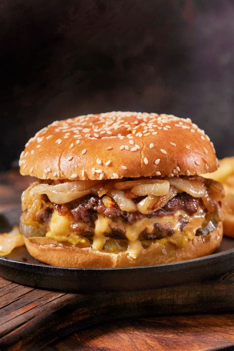 The Ultimate Fried Onion Smash Burger Happily Unprocessed