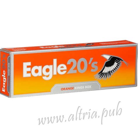 Eagle 20 S Kings Orange Box Cigarettes Altria Pub Shop Online