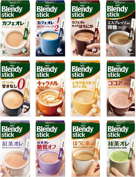 Amazon 【jp限定】agf ブレンディ スティック 飲み比べセット 12種 【 スティックコーヒー