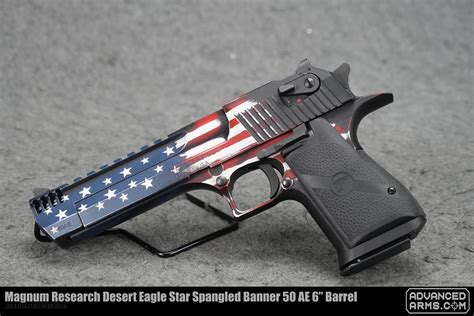 Magnum Research Desert Eagle Star Spangled Banner 50 Ae 6” Barrel