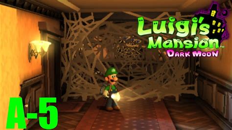 Luigi S Mansion Dark Moon 3DS Gloomy Manor A 5 Sticky Situation