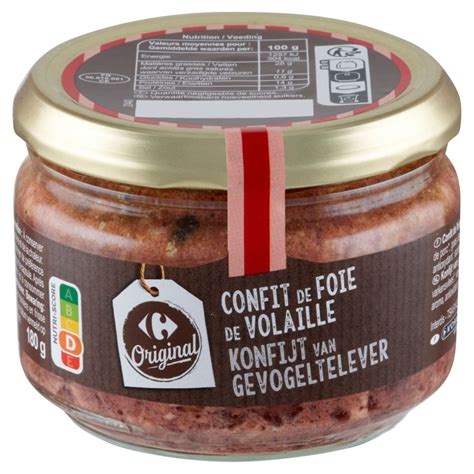 Carrefour Original Confit Konserwa z wątrobą z indyka i mięsem