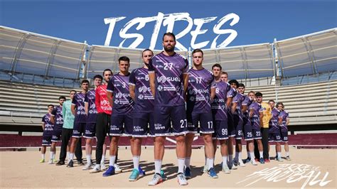 Présentation maillot domicile 23 24 Istres Provence Handball YouTube