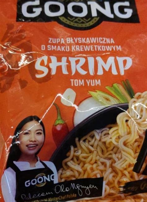 Zupa B Yskawiczna O Smaku Krewetkowym Tom Yum Goong Kalorie Kj I