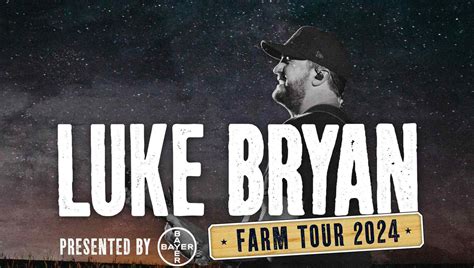 Luke Bryan Heads Back to the Farm in September: FARM TOUR 2024