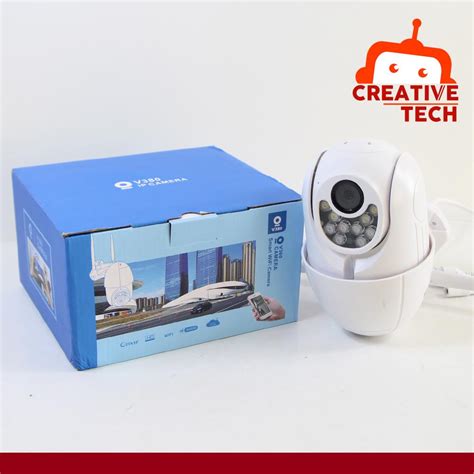 V Q Ip Cam Wifi Camera Monitor Indoor Outdoor P Hd Dome Camera