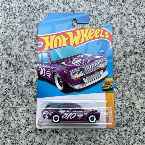 รถเหล็ก Hotwheels Datsun Bluebird Wagon 510 Shopee Thailand