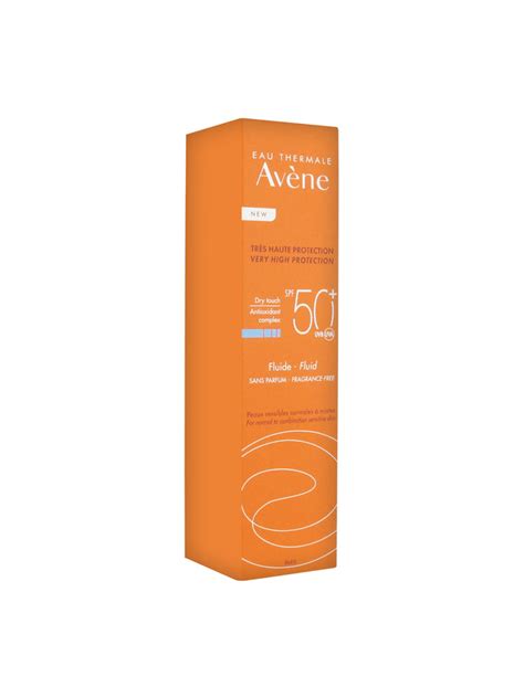 Avène Solaire Fluide Sans Parfum SPF 50 50 ml