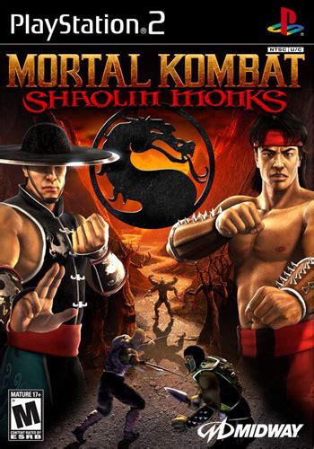 Mortal Kombat Shaolin Monks Sony Playstation Game