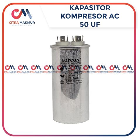 Jual Kapasitor AC 50 UF Capasitor Air Conditioner Kompresor Compresor