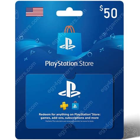 PSN Card 50$ USA - Egy4Gamers Boost your play