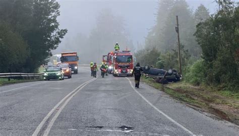 Accidente De Tránsito Terminó Con Una Persona Fallecida En La Ruta Valdivia Paillaco Rioenlinea