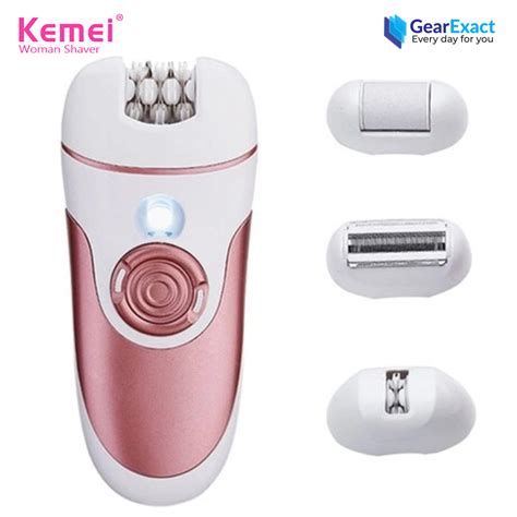 Kemei Km Beauty Tools Kit In Epilator Shaver And Feet Care