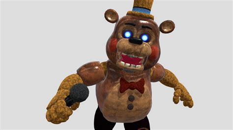 Improved Mecha Toy Freddy Download Free 3d Model By Orangesauceu [71a52f4] Sketchfab