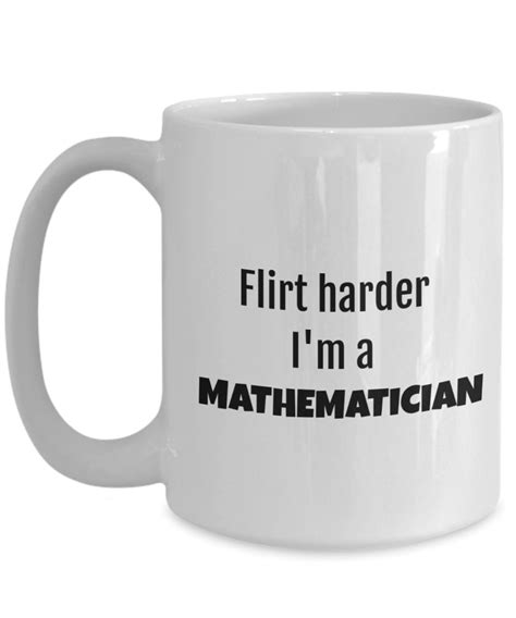 Mathematician Coffee Mug Math Teacher Science Coffee Cup Etsy