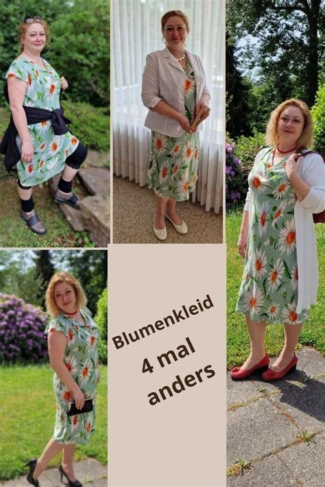 Kleid Mit Blumenmuster Kleid Blumenmuster Viskosekleid Viskose Kleid