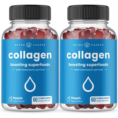 Nutrachamps Collagen Boosting Gummies Collagen Booster Gummy For