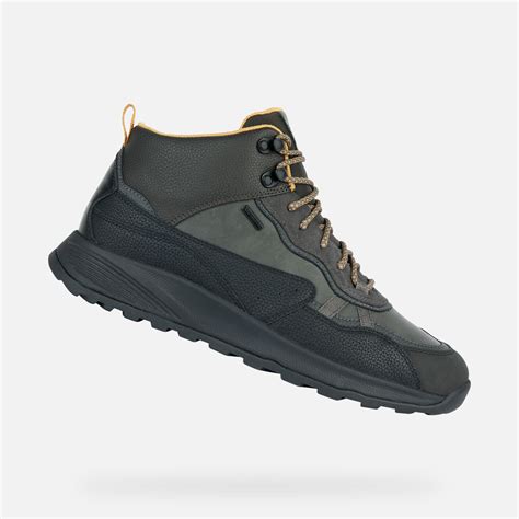 Geox Terrestre B Abx A Waterproof Shoes Anthracite Man Geox