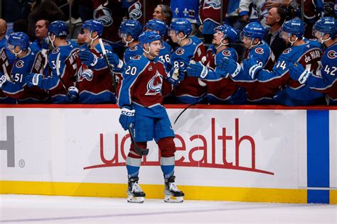 Avalanche Forward Returns To The Lineup Against The Red Wings The