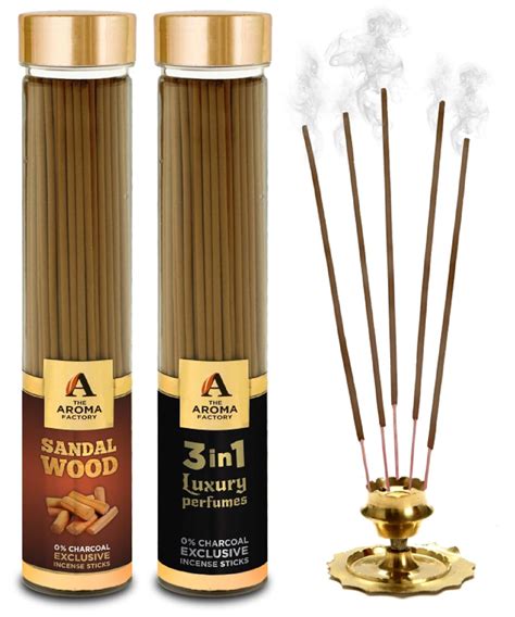 Agarbatti For Pooja Sandalwood Chandan 3 In 1 Incense Sticks