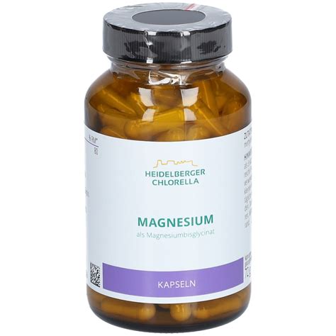 Heidelberger Chlorella Magnesiumbisglycinat Kapseln 72 G Redcare