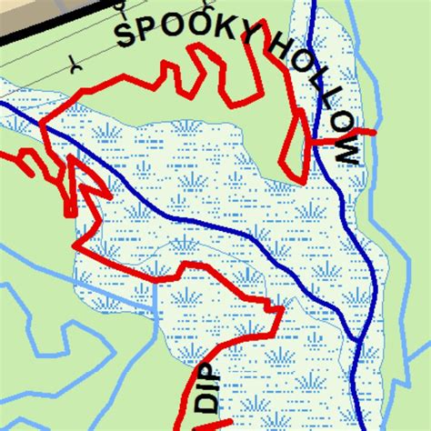 Eglin AFB Timberlake Expert Bike Trails Map by Eglin Air Force Base ...