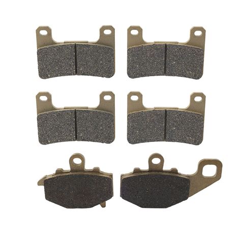 Brass Fiber Front Rear Brake Pads Fit For Kawasaki Z Zr